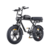 Fat bike elettrica ENGWE M1 vista di tre quarti in colore nero