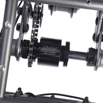 Dettaglio del triciclo elettrico Fafrees F20 Mate