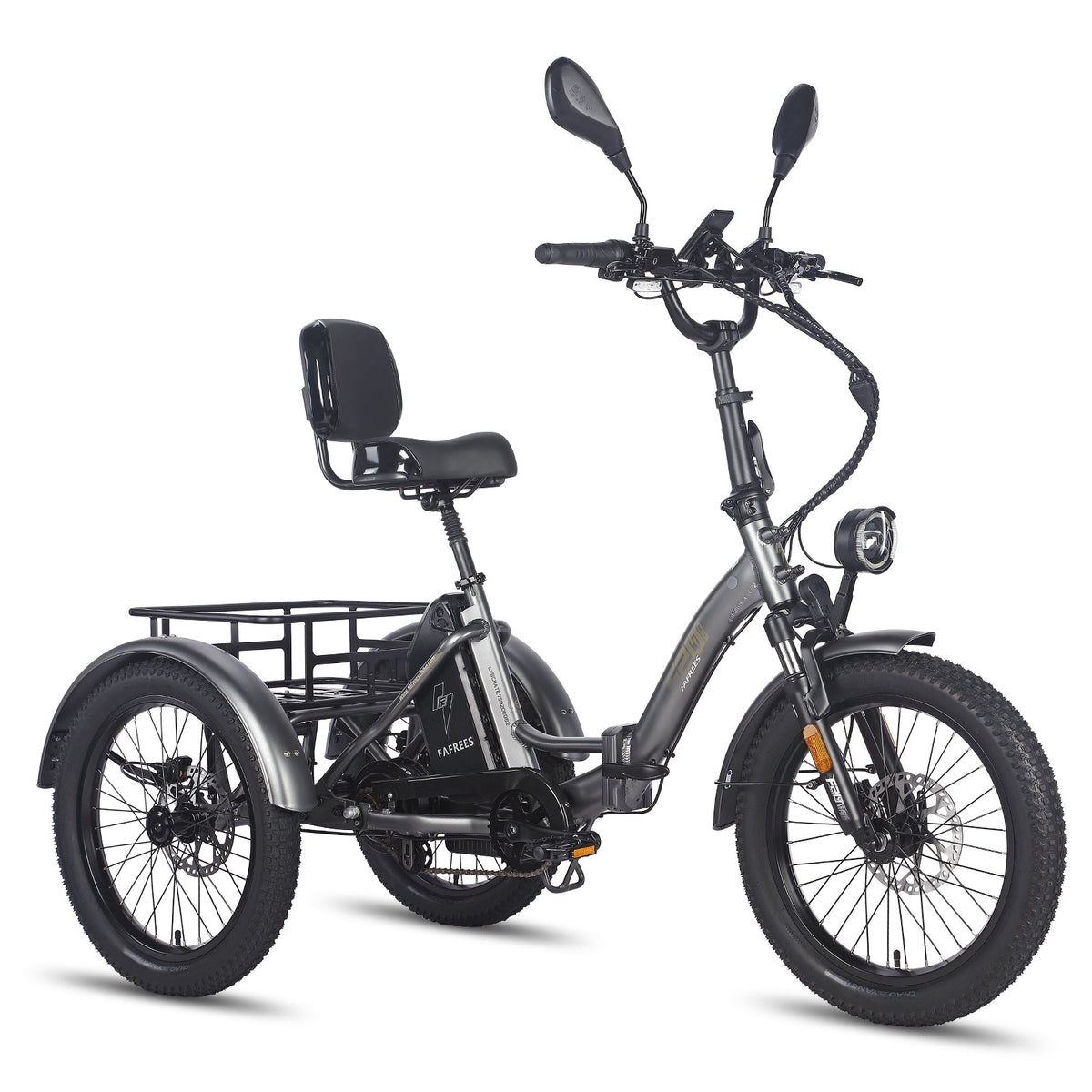 Fafrees F20 Mate (ryggstöd) - 48V 23.45Ah - Elcykel - Wheelyshop