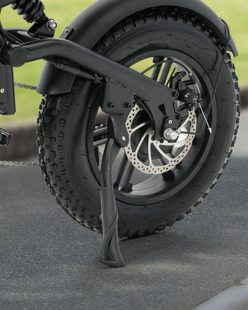 Dettaglio della fat bike elettrica Hidoes B6 Mini