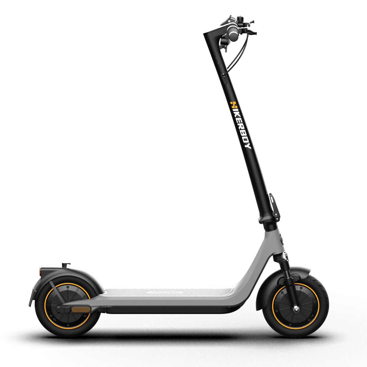 Monopattino elettrico HIKERBOY CURTIS DUAL PRO visto dal lato opposto in colore grigio