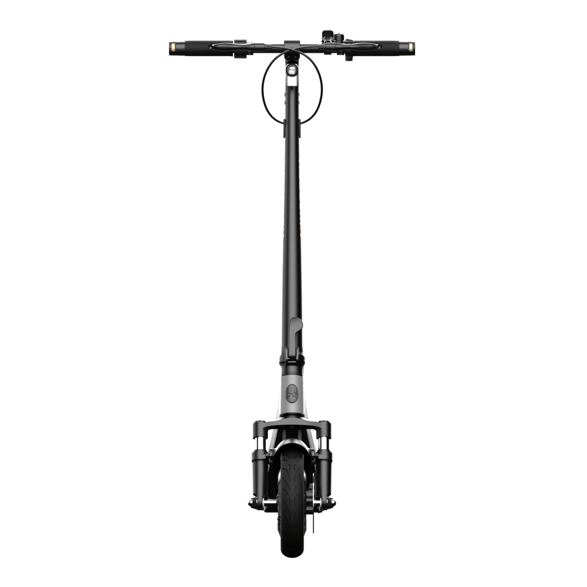 Monopattino elettrico HIKERBOY CURTIS DUAL PRO visto da dietro in colore grigio