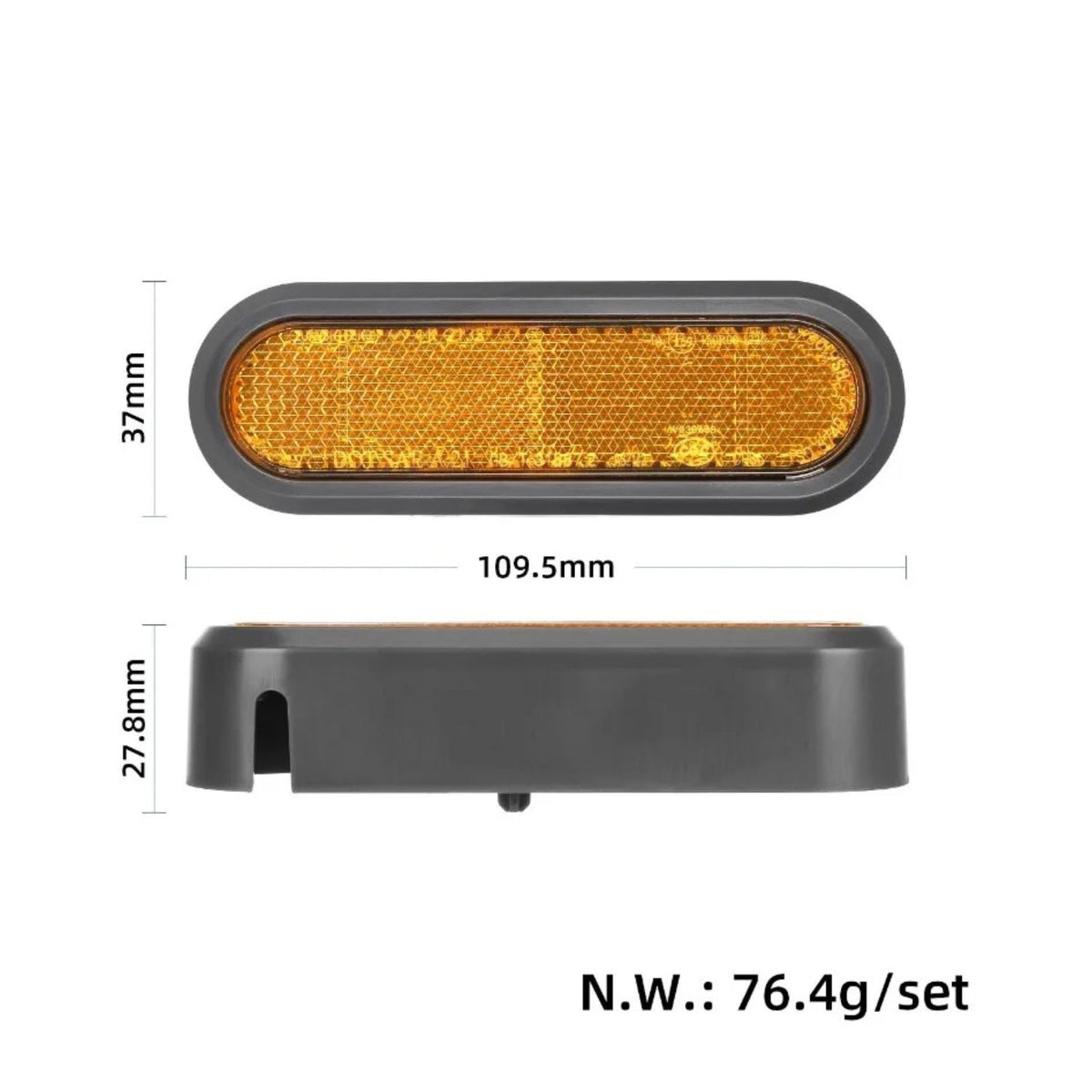 Hjulkåpor reflex Xiaomi 5 - Reservdel - Wheelyshop