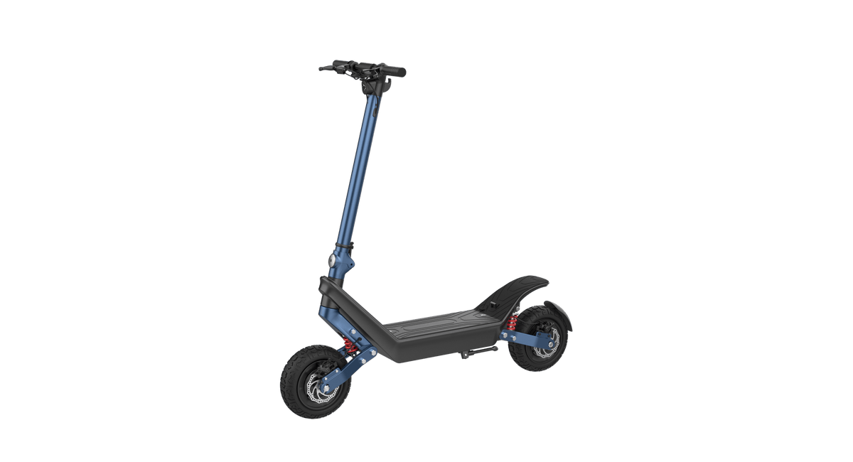 Monopattino elettrico HX X10 visto di tre quarti