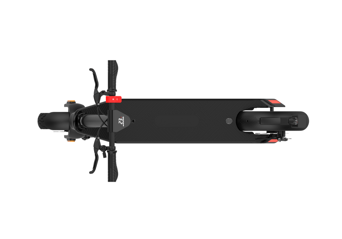 Monopattino elettrico HX X9 Plus visto dall'alto
