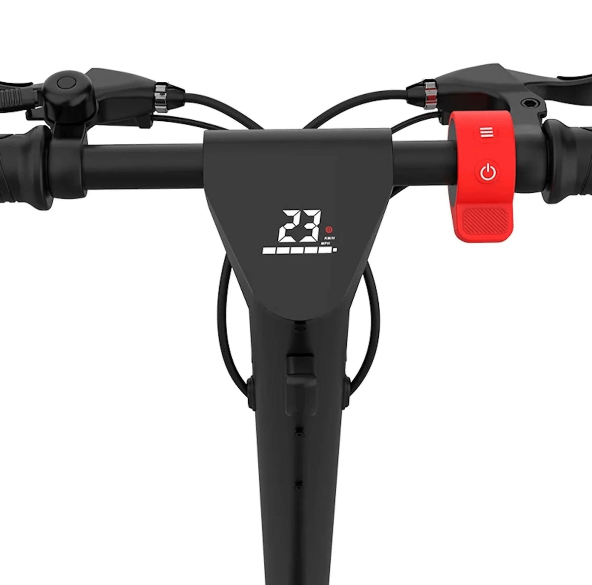 Manubrio del HX X9B con display e comandi