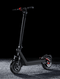 Monopattino elettrico HX X9B visto di tre quarti