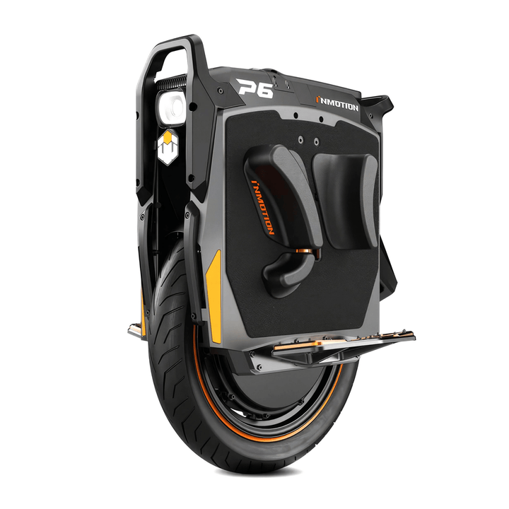 Monociclo elettrico InMotion P6 visto di tre quarti