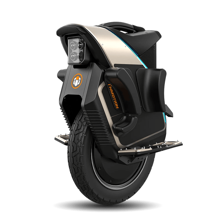 Monociclo elettrico InMotion V12S visto di tre quarti