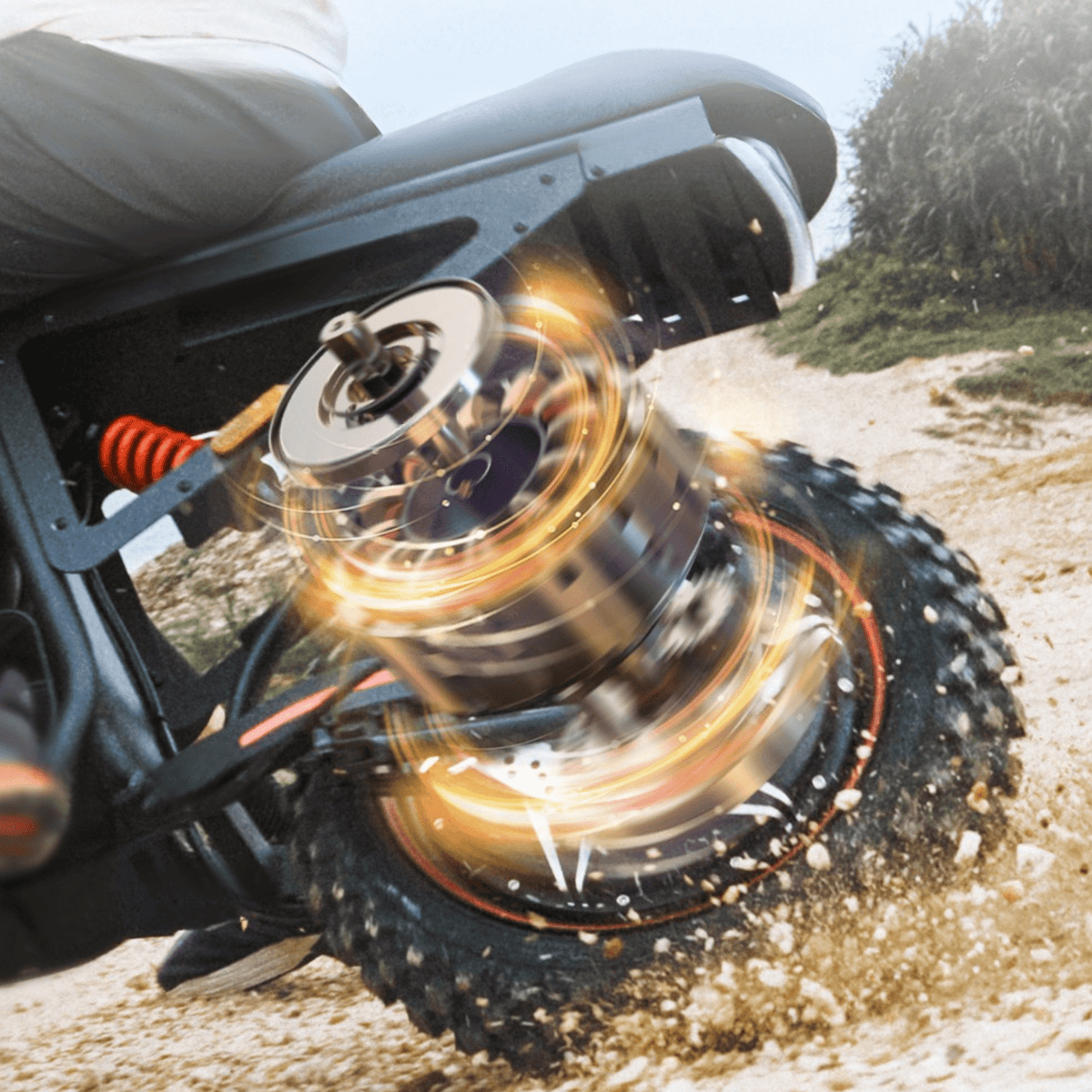 ⁠iScooter DX5 Max - El - cross - Wheelyshop