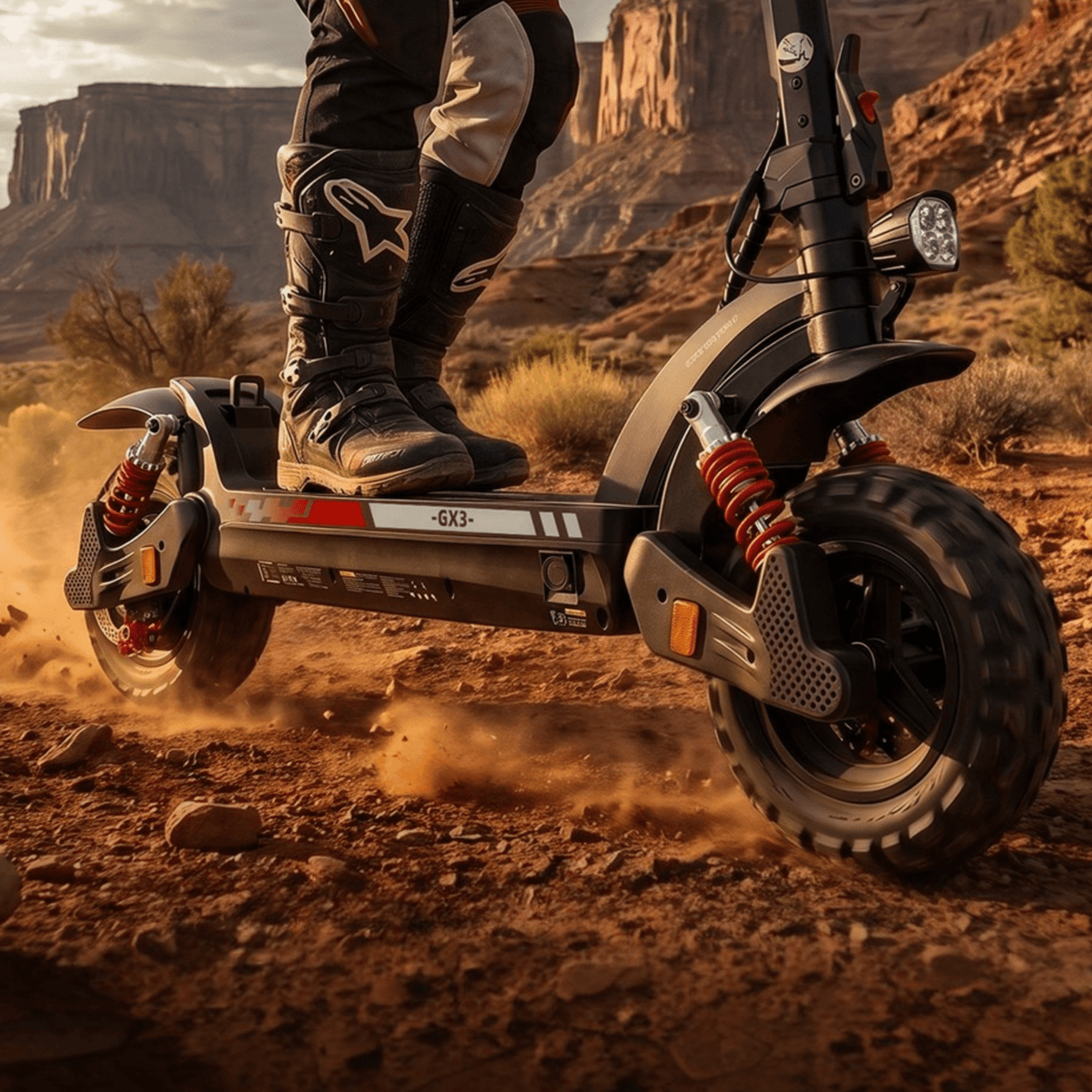 iScooter GX3 Pro - Elsparkcykel - Wheelyshop