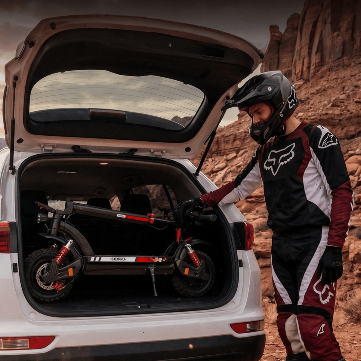 iScooter GX3 Pro - Elsparkcykel - Wheelyshop