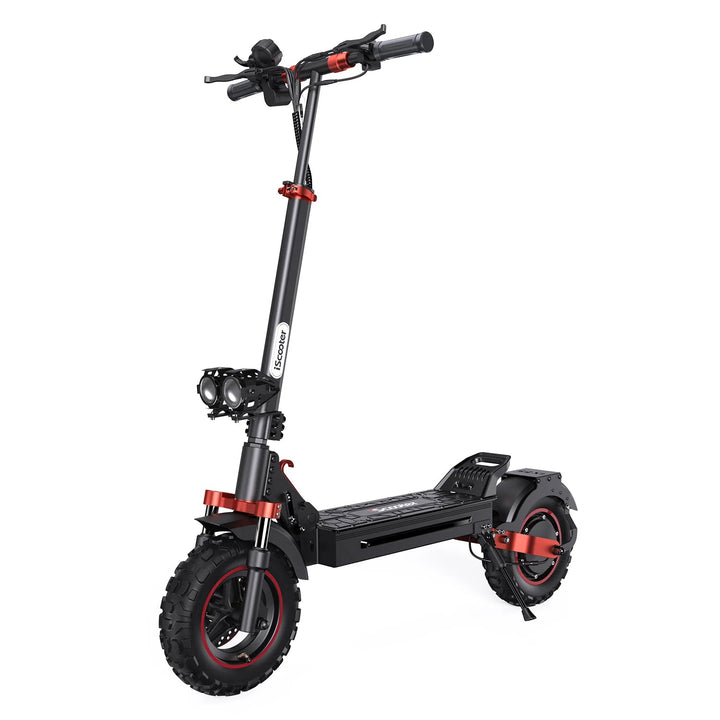 Monopattino elettrico iScooter iX5S visto di tre quarti