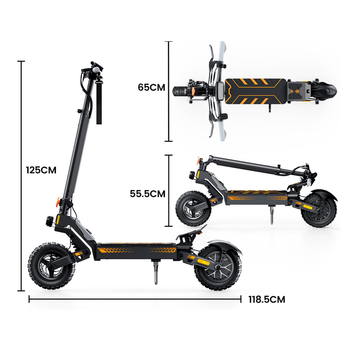iScooter W10 - Elsparkcykel - Wheelyshop