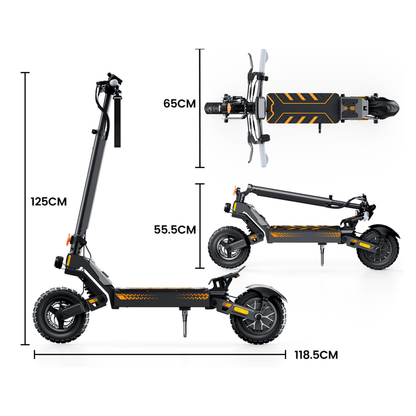 iScooter W10 - Elsparkcykel - Wheelyshop