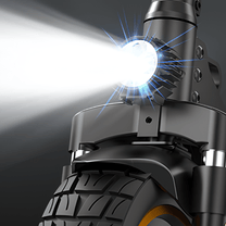 Faro anteriore dell'iScooter W9 Air