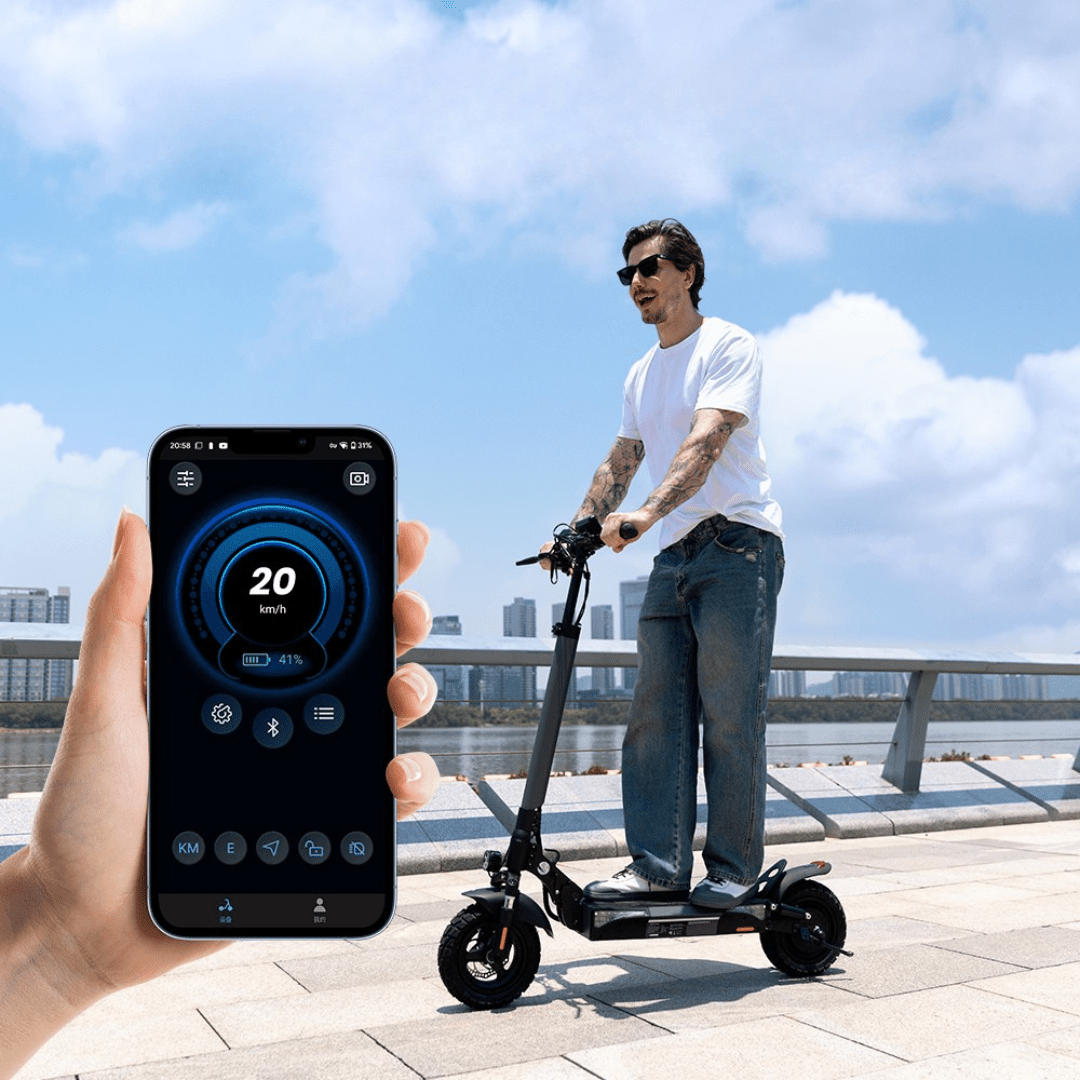 App per smartphone del monopattino elettrico iScooter W9