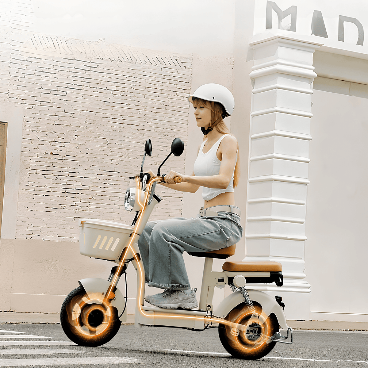 iScooter Y16 - Elsparkcykel - Wheelyshop