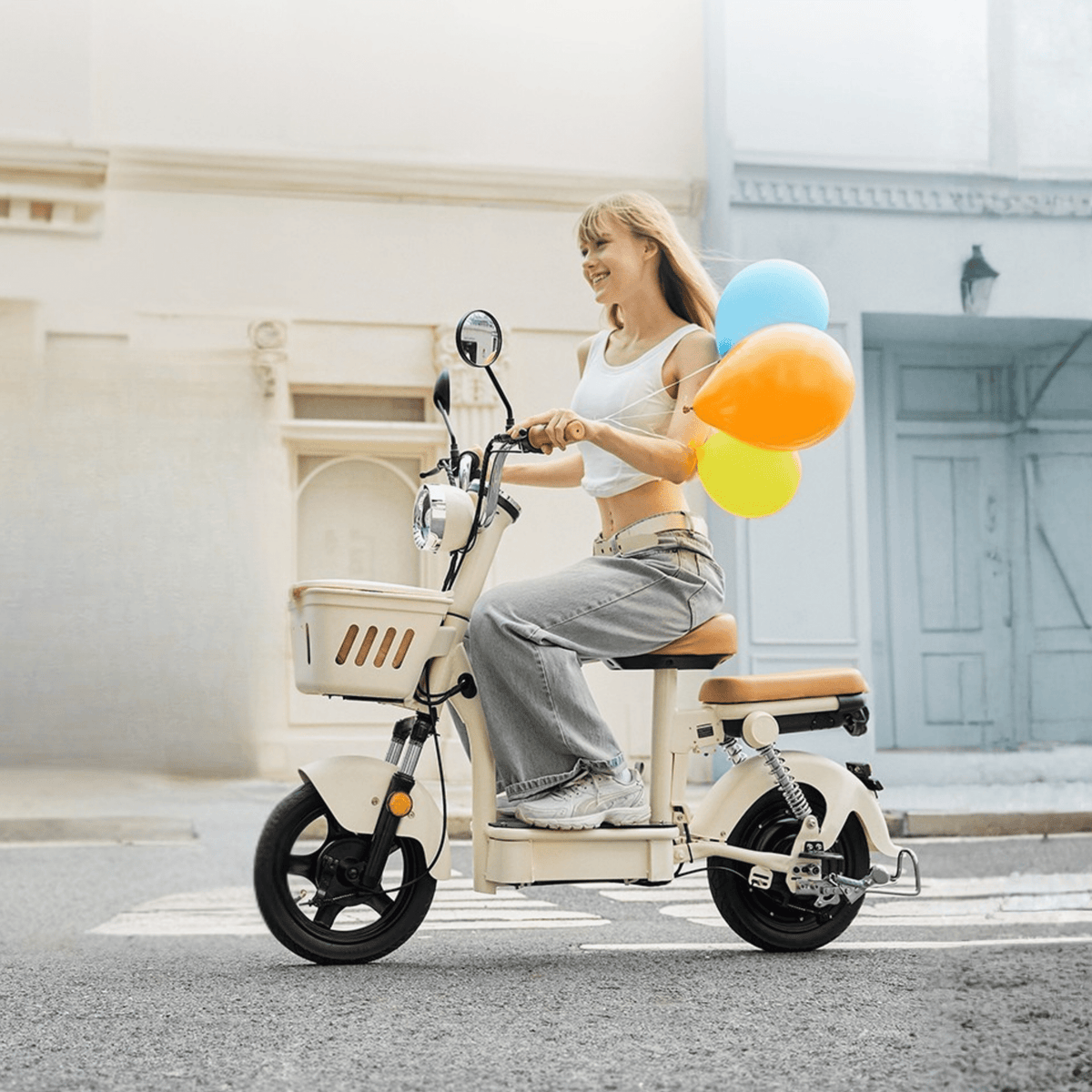 iScooter Y16 - Elsparkcykel - Wheelyshop