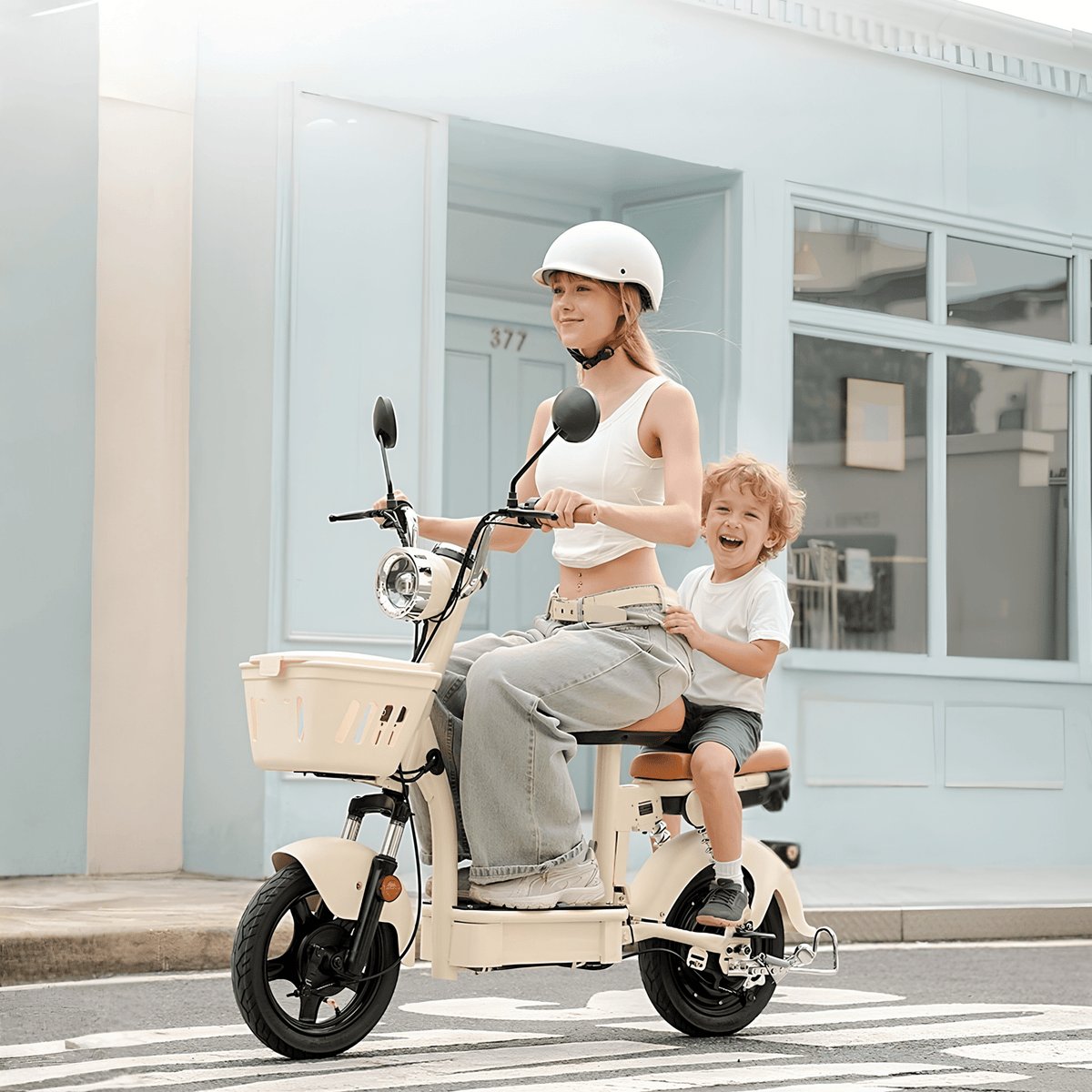 iScooter Y16 - Elsparkcykel - Wheelyshop