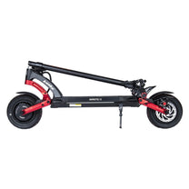 Monopattino elettrico KAABO MANTIS 10 Plus piegato in colore rosso