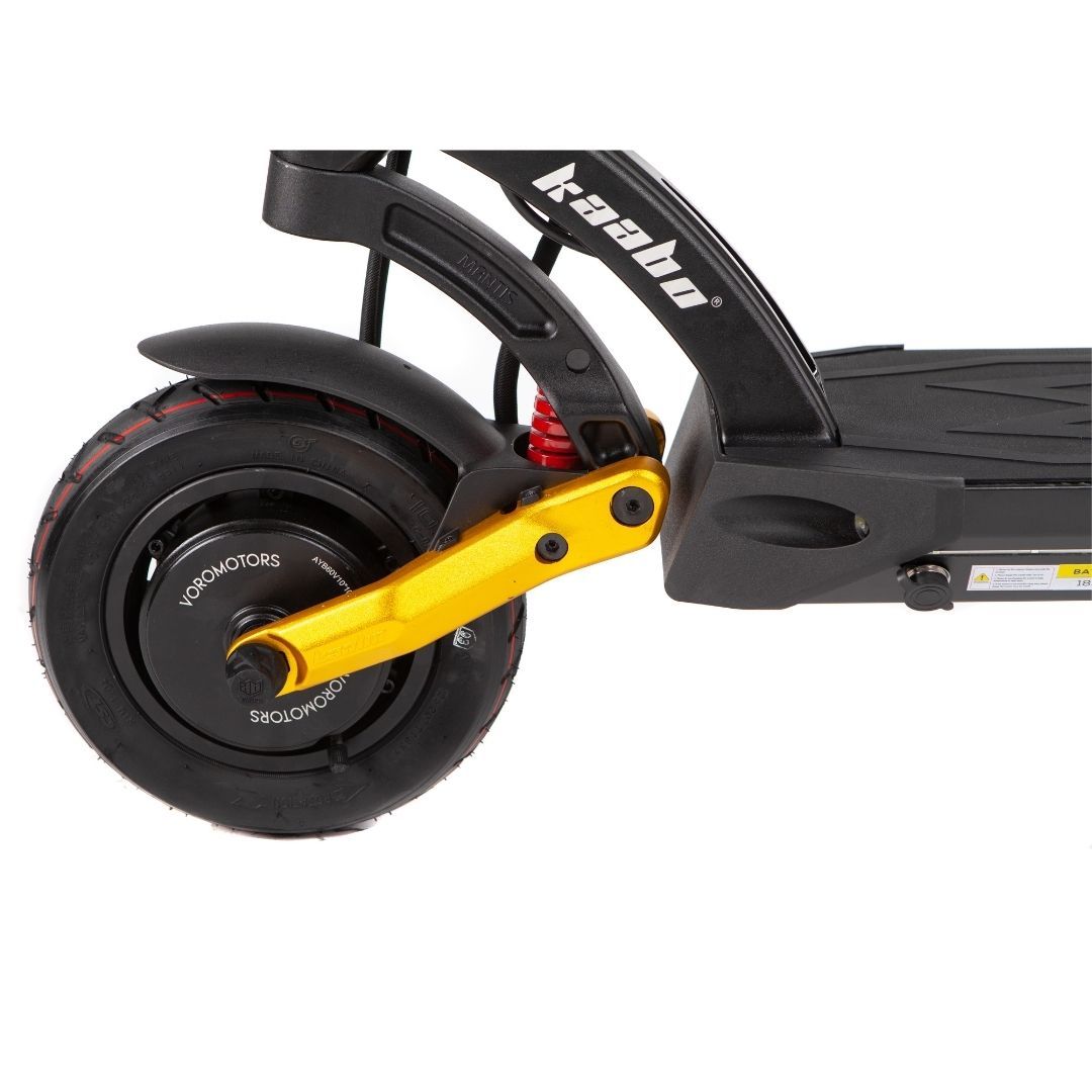 Sospensione del KAABO MANTIS 10 Plus in colore giallo