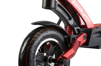 Ruota posteriore del KAABO MANTIS 8 PLUS in colore rosso