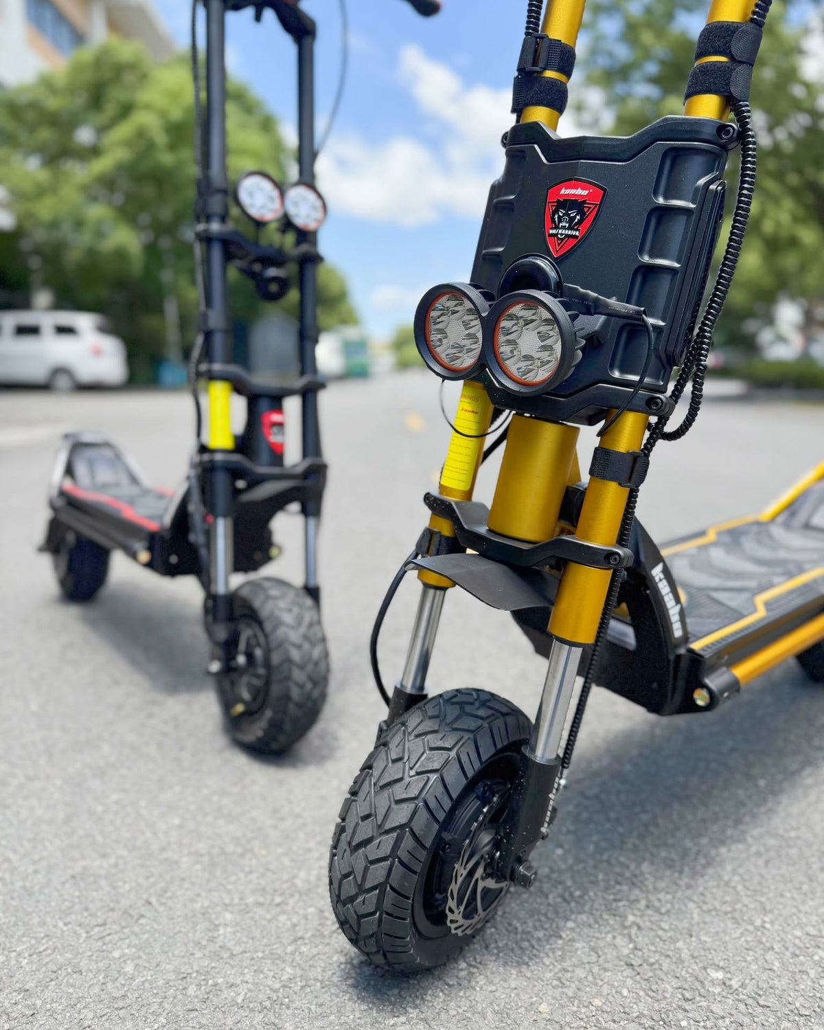 Kaabo Wolf King GTR MAX - Elsparkcykel - Wheelyshop