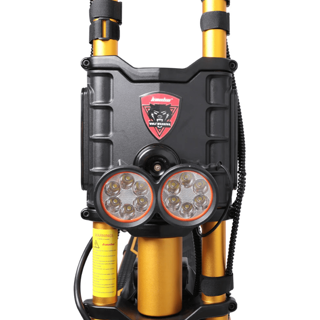 Faro anteriore del KAABO WOLF KING GTR MAX