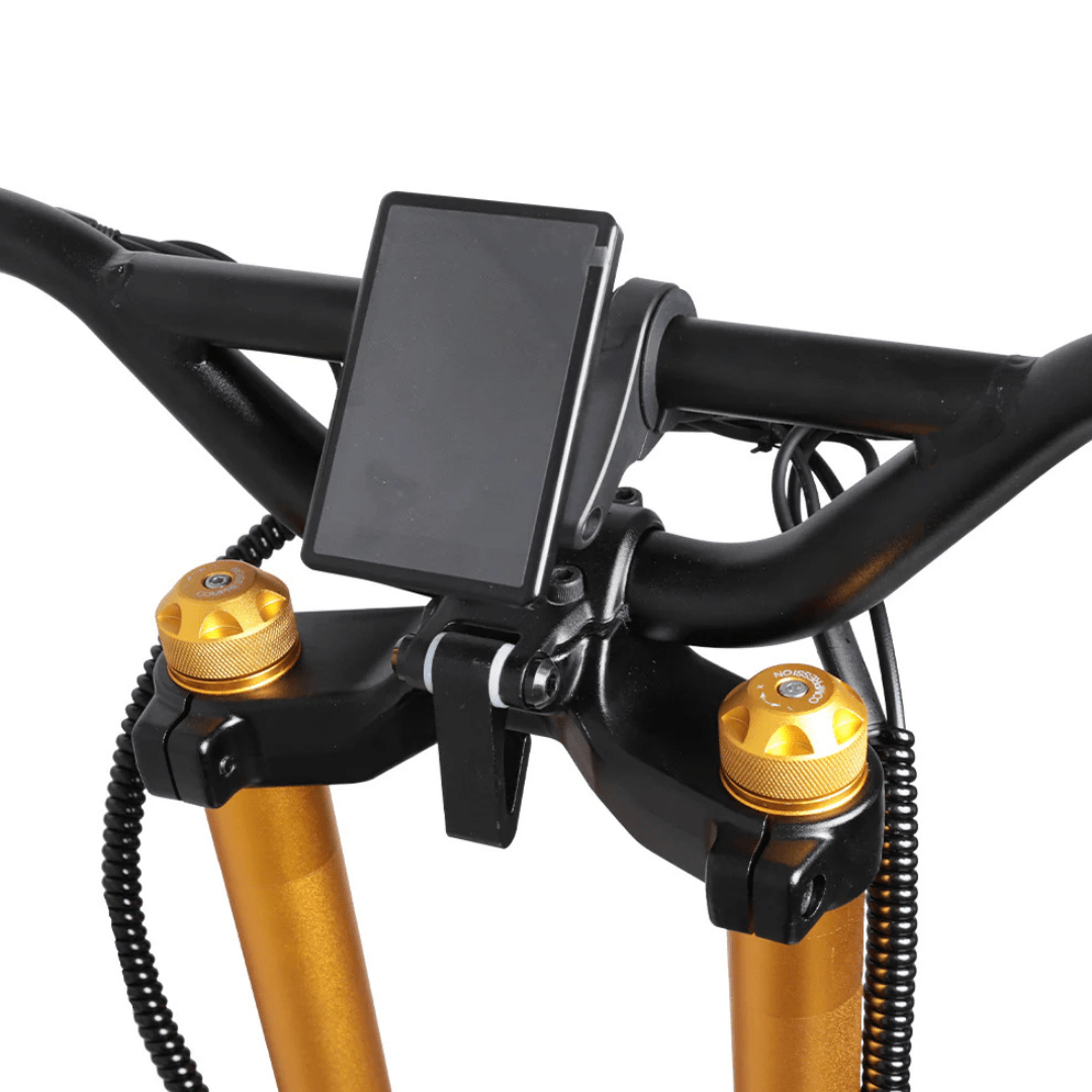 Manubrio del KAABO WOLF KING GTR MAX con display e comandi