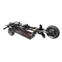 Monopattino elettrico KAABO WOLF WARRIOR 11 MAX piegato in colore nero