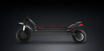 Monopattino elettrico KAABO WOLF WARRIOR X MAX visto di lato su sfondo scuro