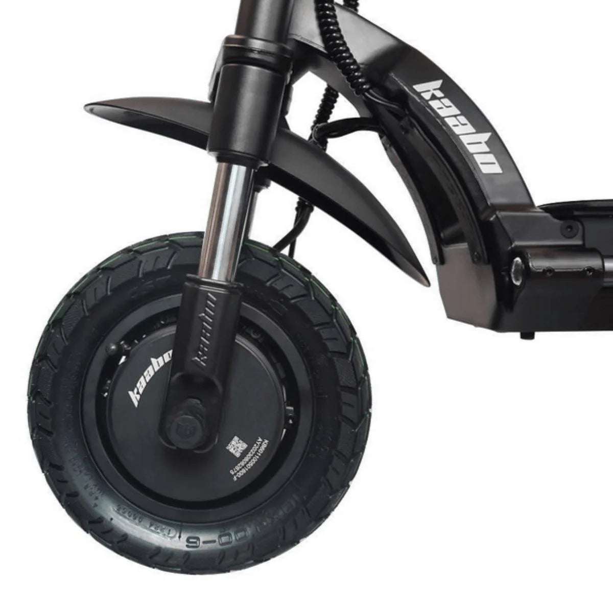 Ruota anteriore e forcella del KAABO WOLF WARRIOR X MAX