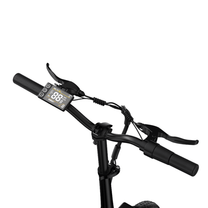 Manubrio della KOOLUX X10 con display e comandi