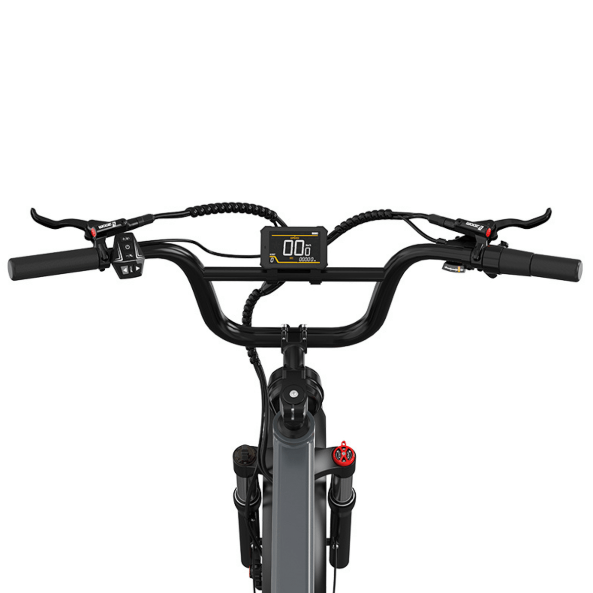 Manubrio della KOOLUX X12 Pro con display e comandi