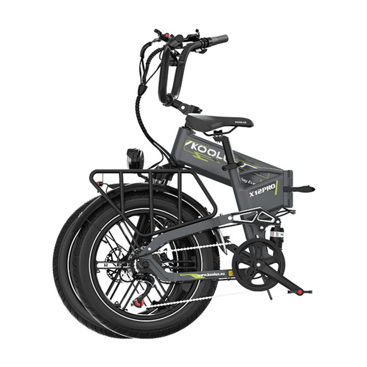 Fat bike elettrica pieghevole KOOLUX X12 Pro piegata