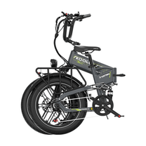 Fat bike elettrica pieghevole KOOLUX X12 Pro piegata