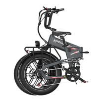 Fat bike elettrica pieghevole KOOLUX X12 Pro piegata