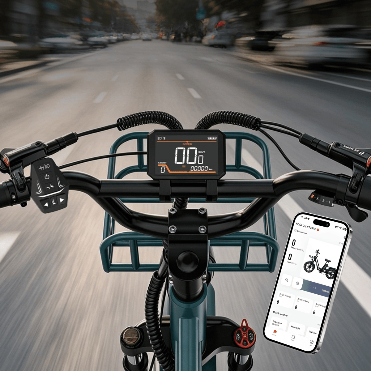 KOOLUX X7 Pro - Elcykel - Wheelyshop