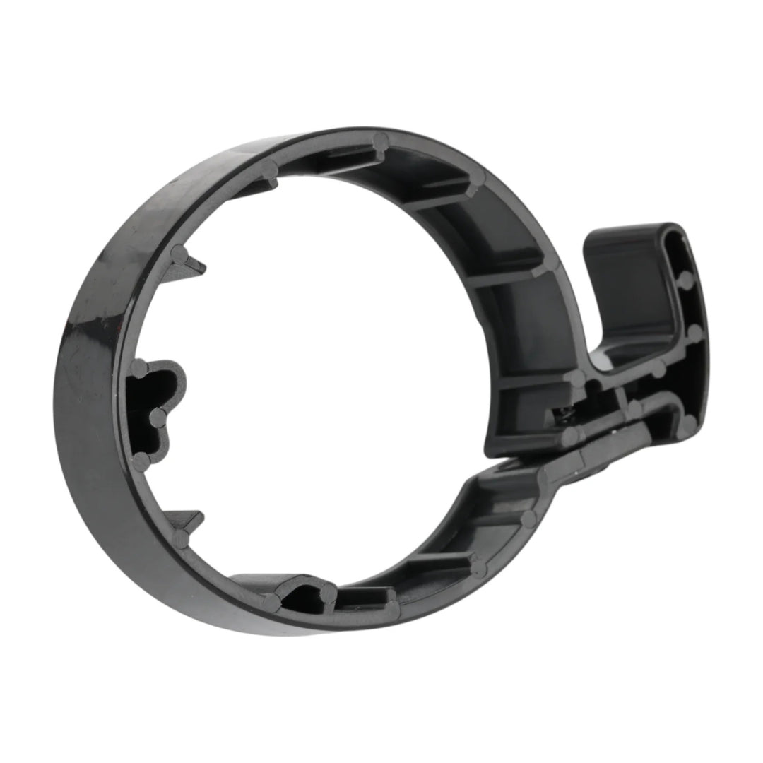 Anello di bloccaggio per Ninebot F25/F30/F35/F40 in nero, vista di sbieco dall'altro lato