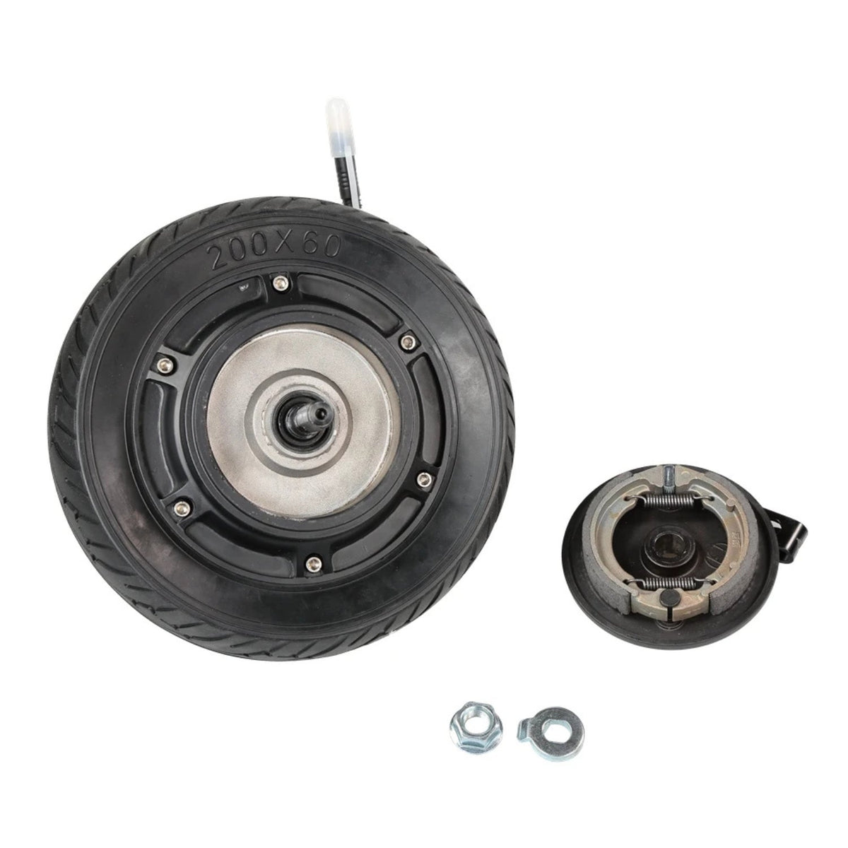 Motorhjul 600W VSETT 8 - Reservdel - Wheelyshop