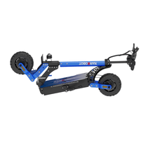 Monopattino elettrico Nanrobot D4+MAX piegato in colore blu