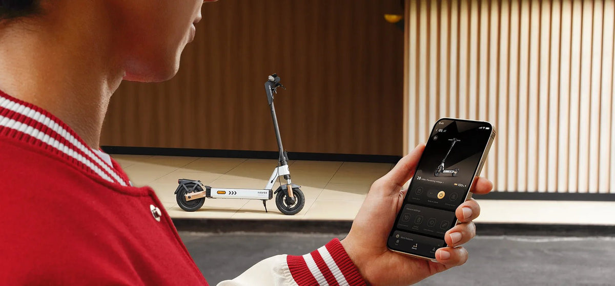 App per smartphone del monopattino elettrico NAVEE G5