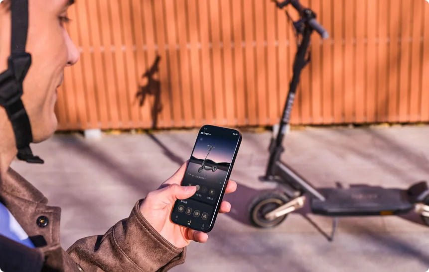 App per smartphone del monopattino elettrico NAVEE ST3