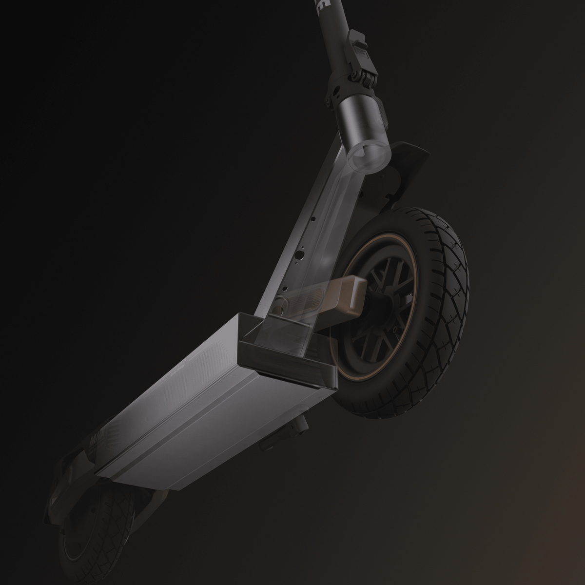 Dettaglio del monopattino elettrico NAVEE ST5 Max