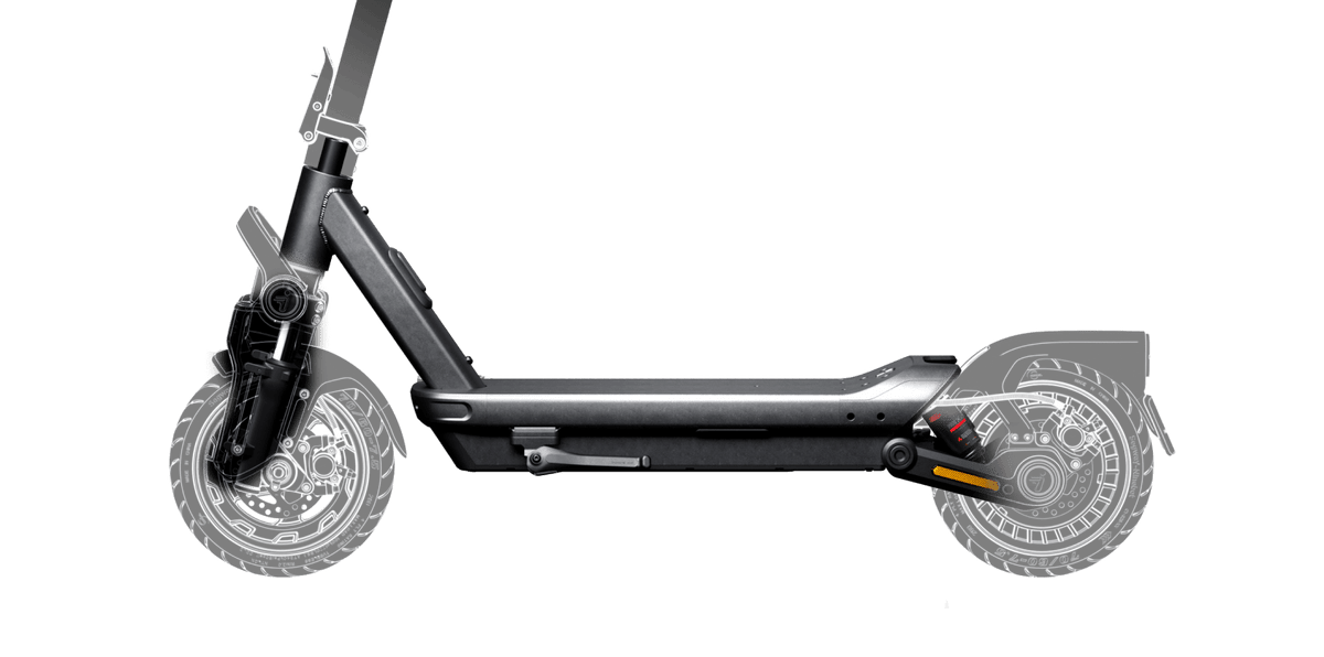 Monopattino elettrico Segway Ninebot Max G3 visto di lato