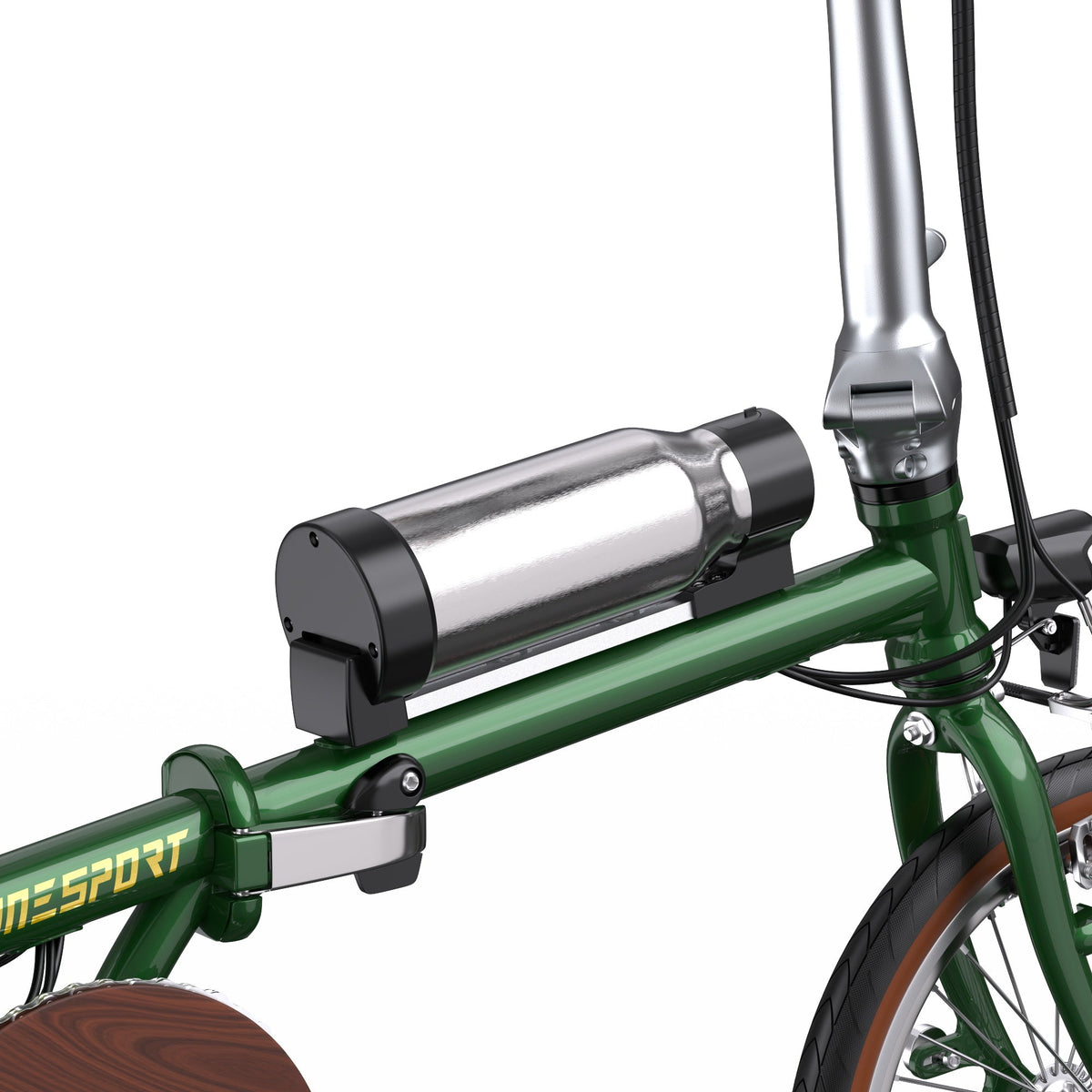 Batteria dell'OneSport OT02 in colore verde