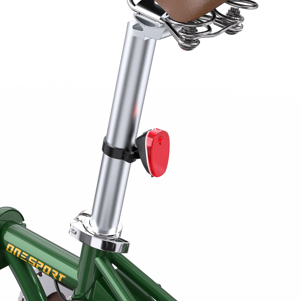 Luce posteriore dell'OneSport OT02 in colore verde