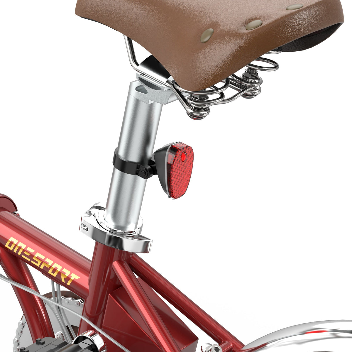 Luce posteriore dell'OneSport OT02 Pro in colore rosso