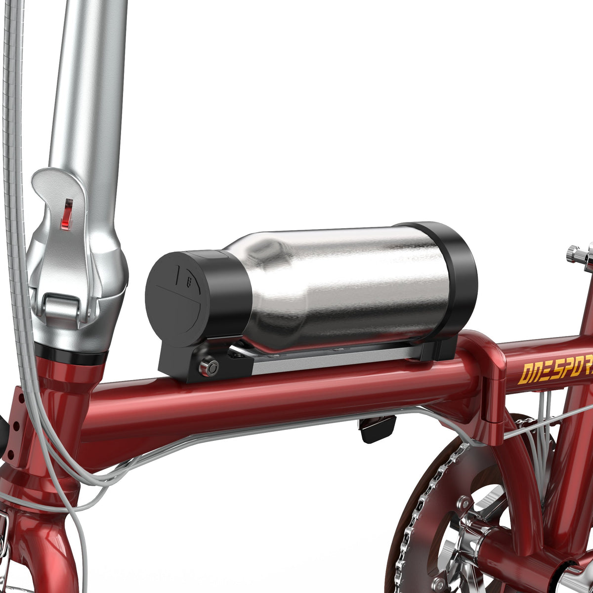 Piantone dell'OneSport OT02 Pro in colore rosso